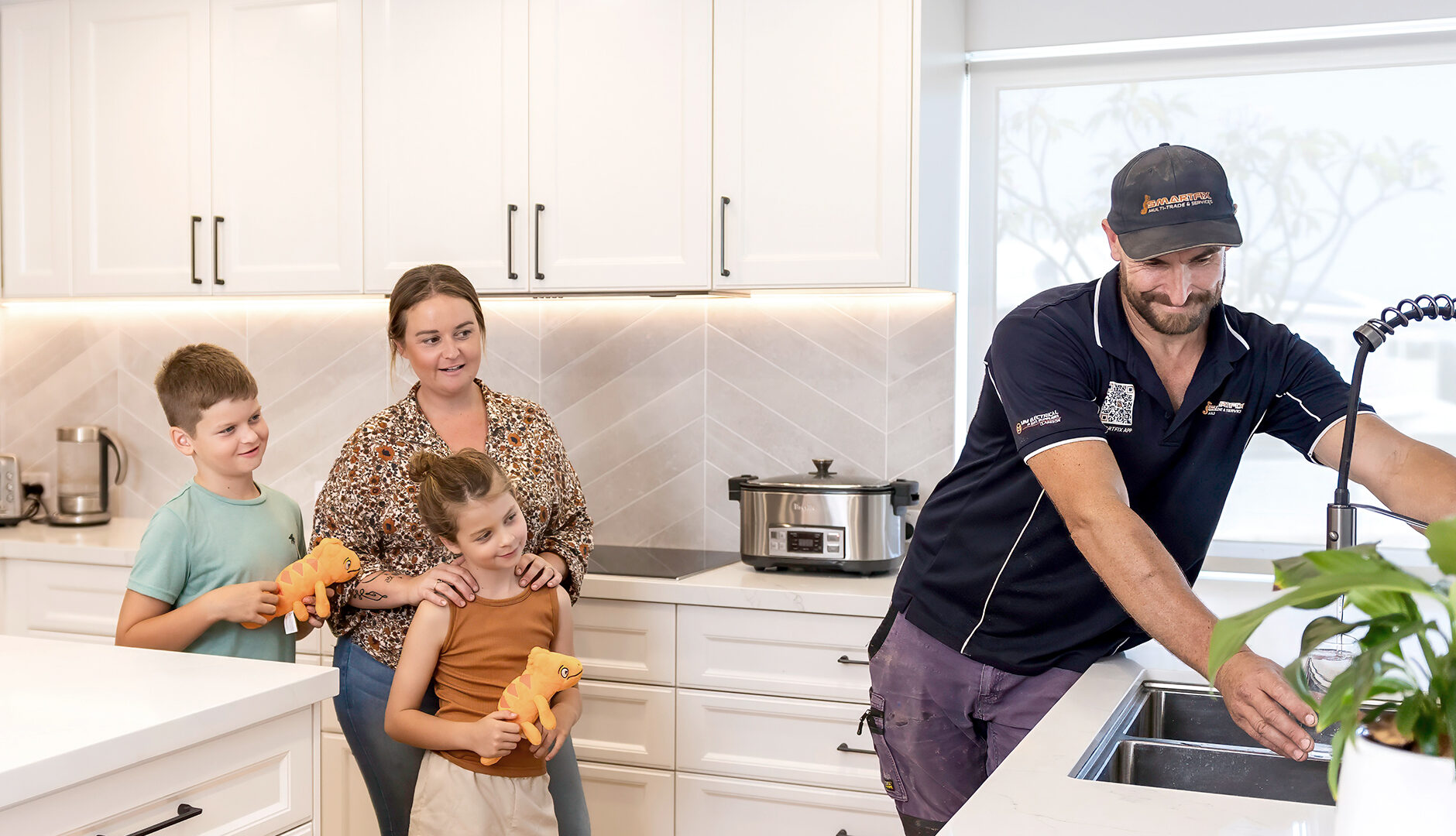 Water Filtration -Reverse Osmosis - Plumber and Family