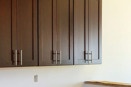 Cabinet painting. Cabinet wood staining