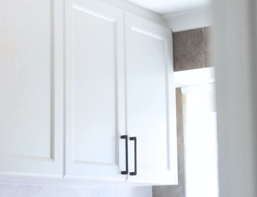 Laundry cabinets