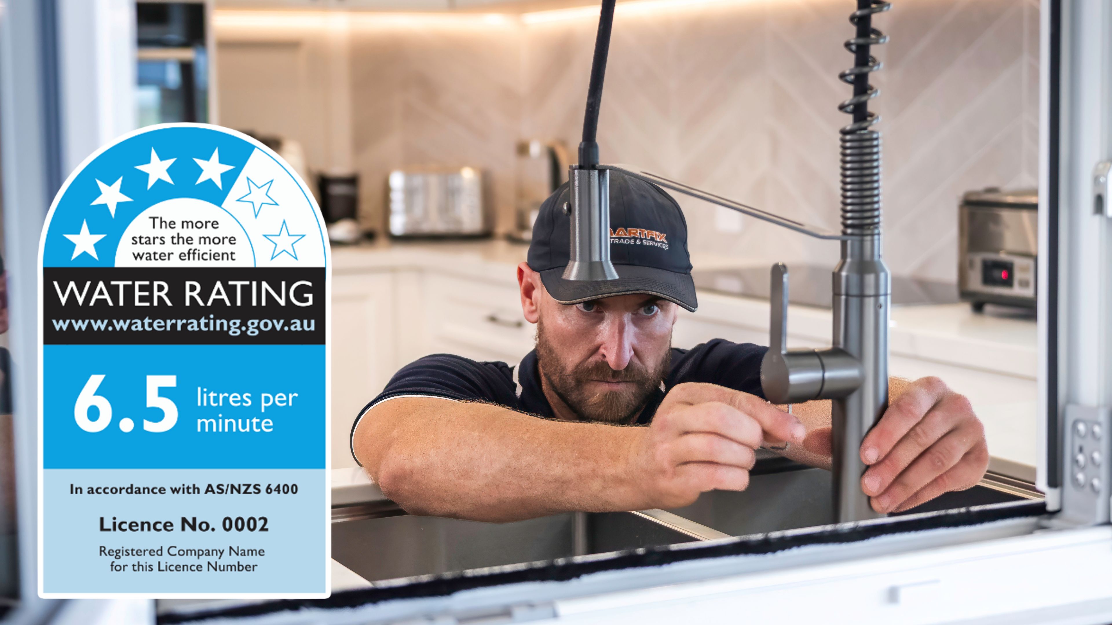 Water Efficiency Labelling and Standards (WELS). Upgrade to water-efficient appliances and fixtures
