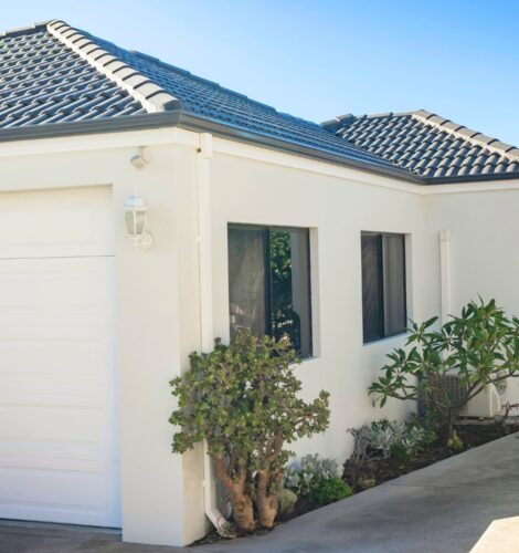 House exterior painting done by Smartfix painters